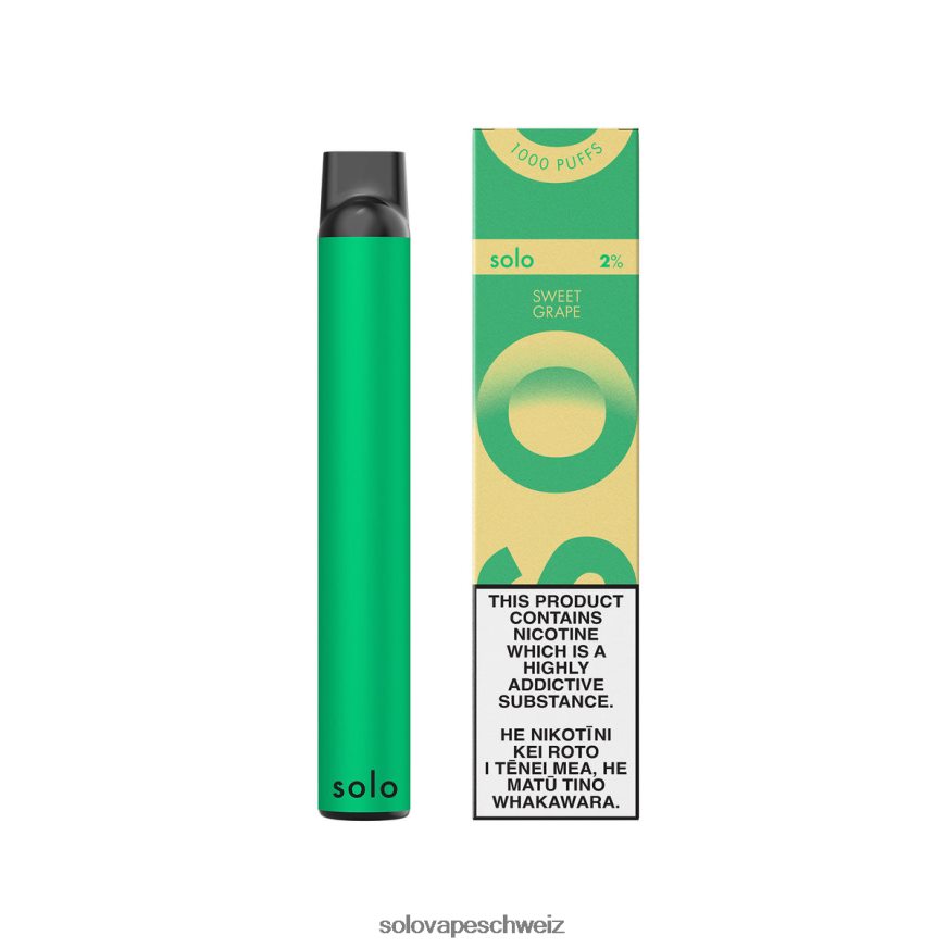 süße Traube Solo Einweg-Vape-Paradies-Kollektion VXT6N220 | Solo Vape Puffs
